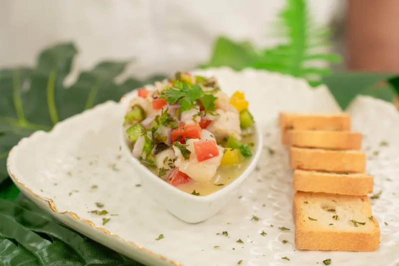Receta de 🍋 Cuando la vida te dé limones, haz ceviche de chillo.
