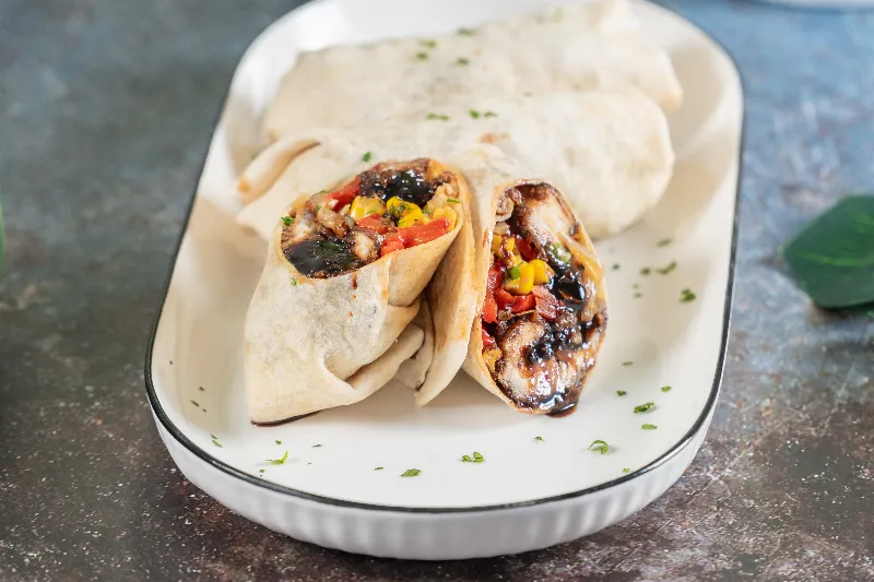 Receta de Receta fácil de Burrito de Pollo: ¡Delicioso y rápido de preparar!