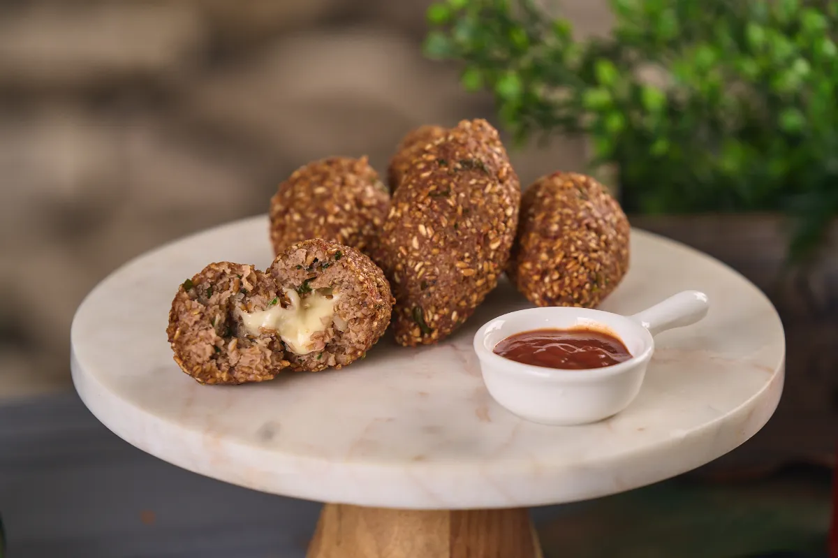 Receta de Receta de Quipe Relleno de Mozarella: Delicia crujiente y sabrosa
