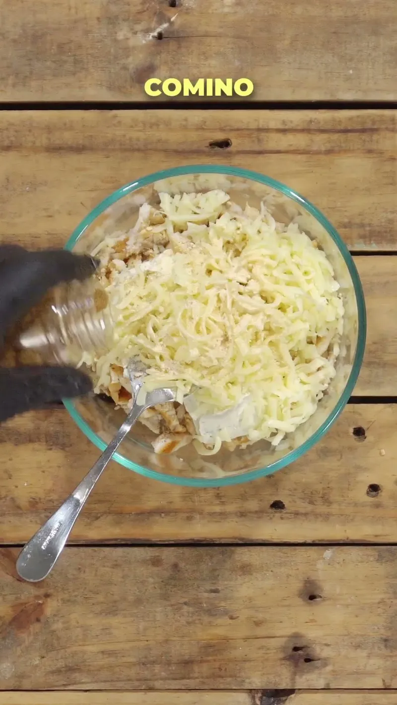 Receta de Taquitos de Pollo con Cream Cheese al Horno
