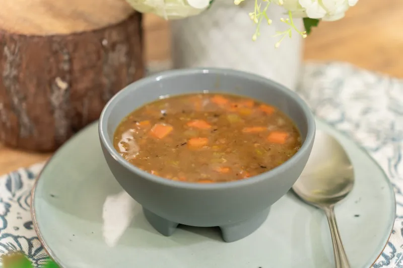Receta de Sopa de lentejas