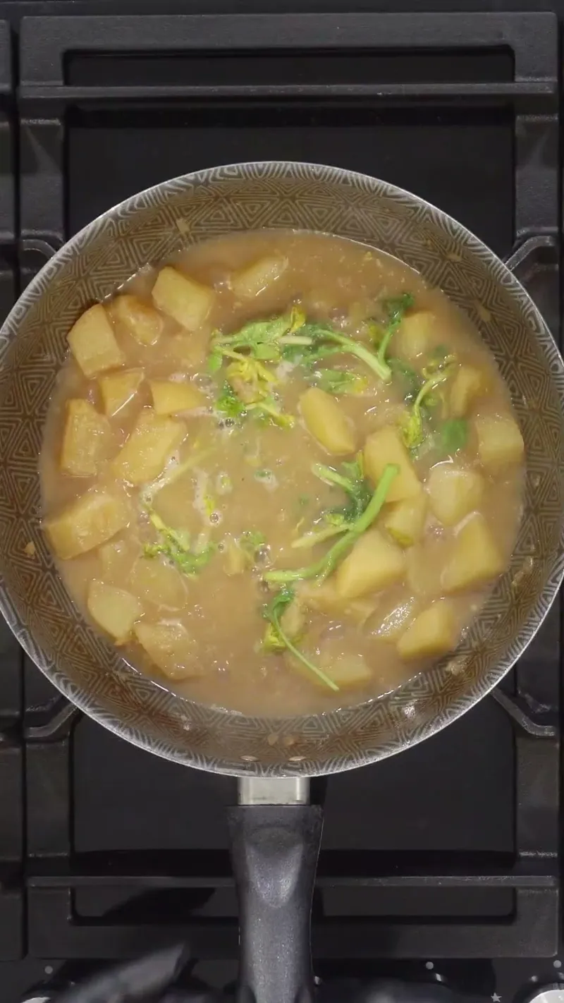Receta de Sopa de Berro y Papa