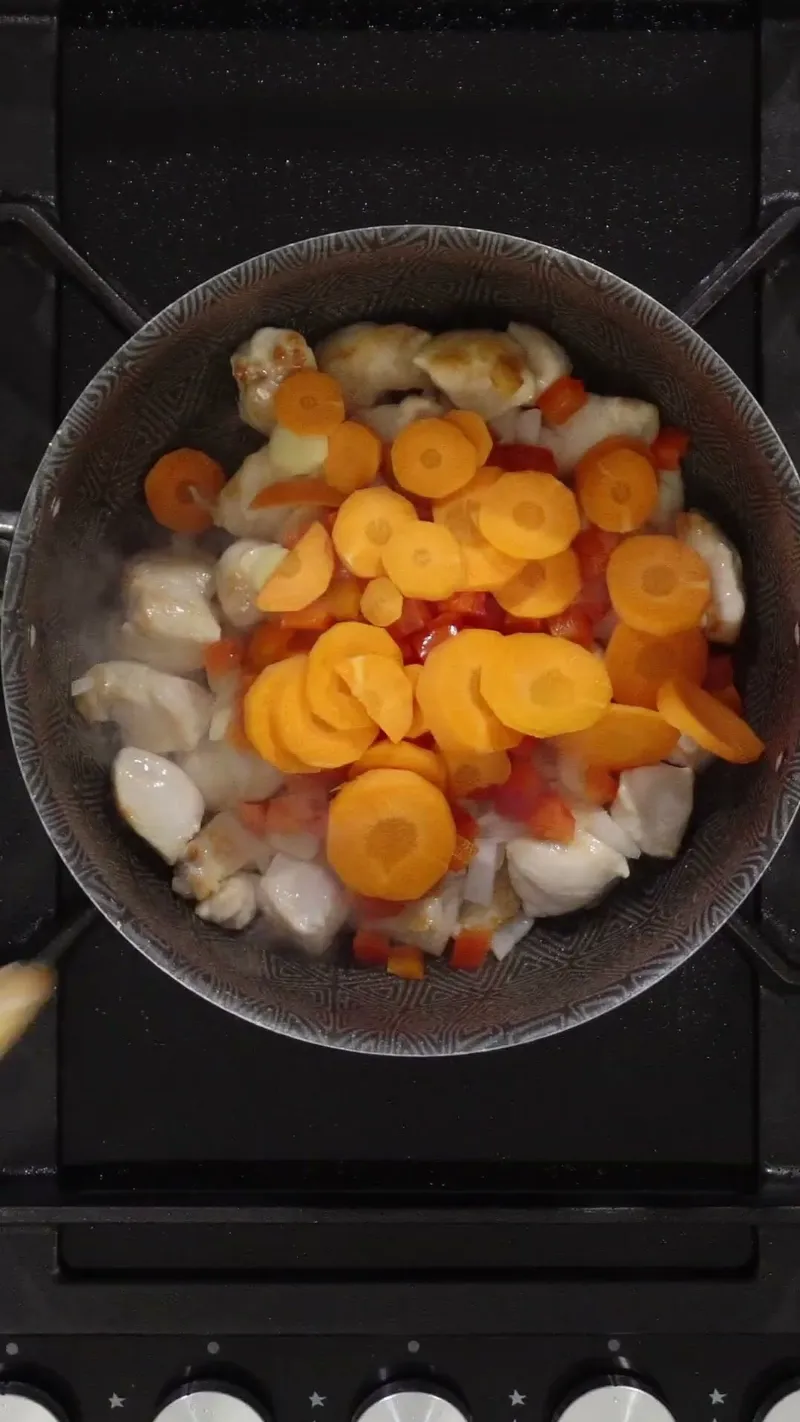 Receta de Yautía Guisada con Carne