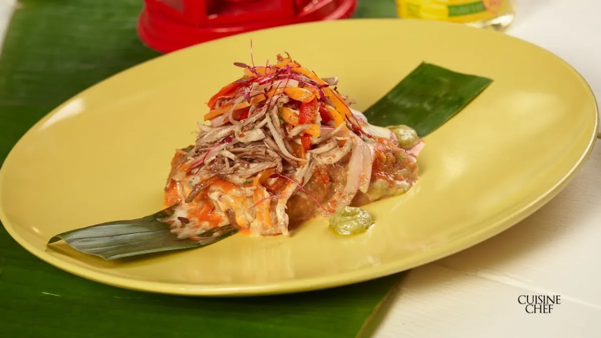 Receta de El Pastel en Hojas mas RICO que vas a probar en tu vida con Leandro Díaz Navidad