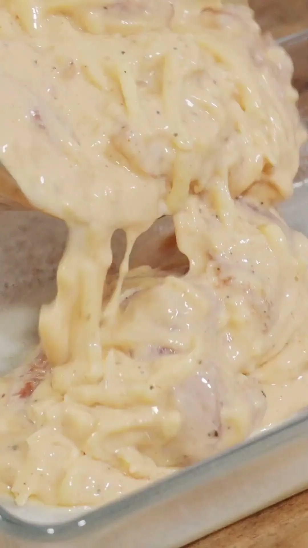 Receta de Gratinado de Pechuga de Pollo con Crema de Leche y Mozzarella