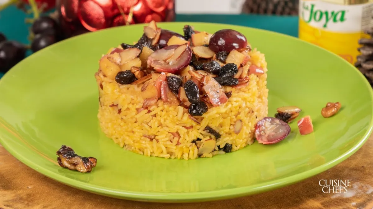 Receta de Arroz navideño: la receta perfecta para tus celebraciones de fin de año
