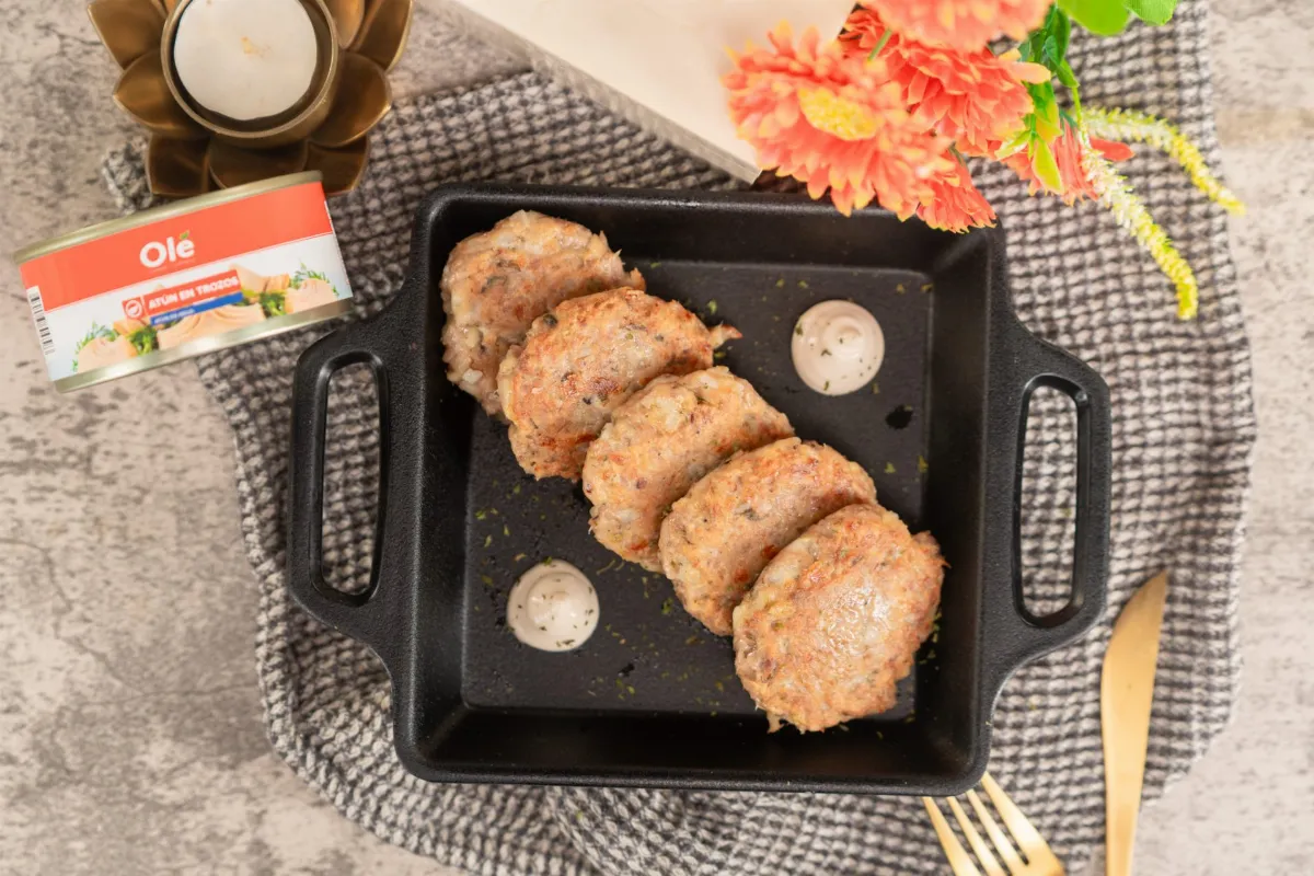 Receta de Torrejas de Atún