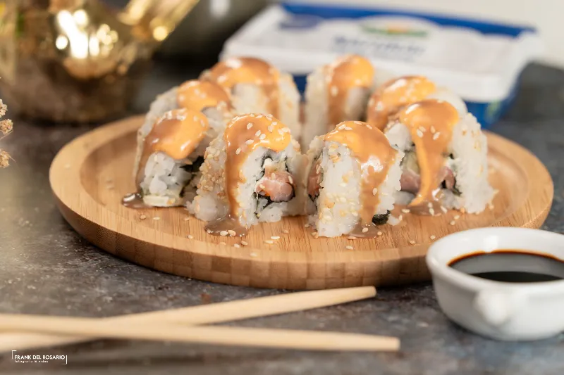 Receta de Sumérgete en el placer del sushi de salmón