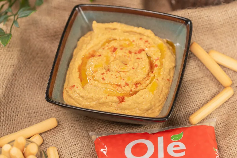 Receta de ¡Delicioso hummus de arvejas!