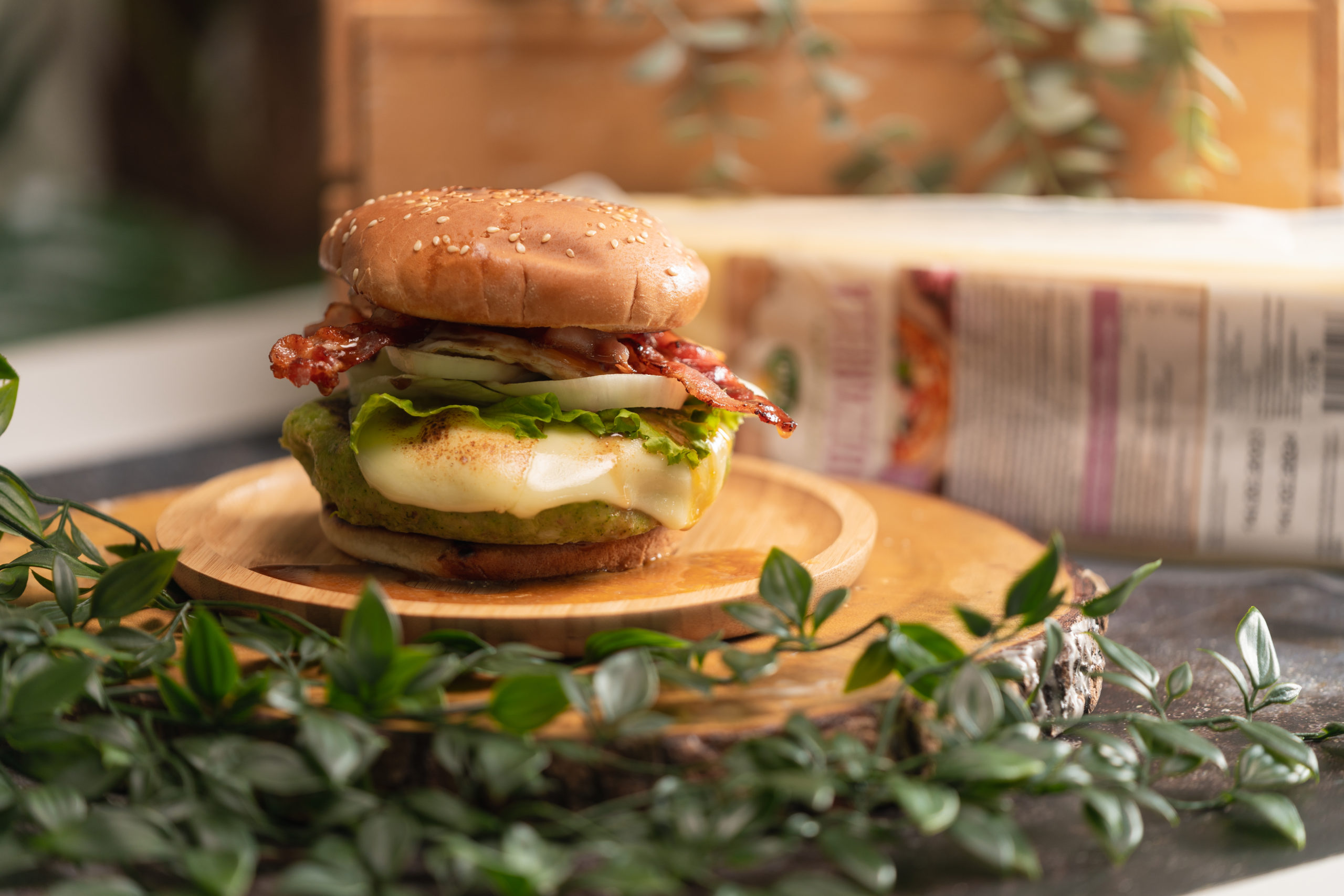 Hamburguesa de Brócoli: Una Deliciosa Alternativa Vegana